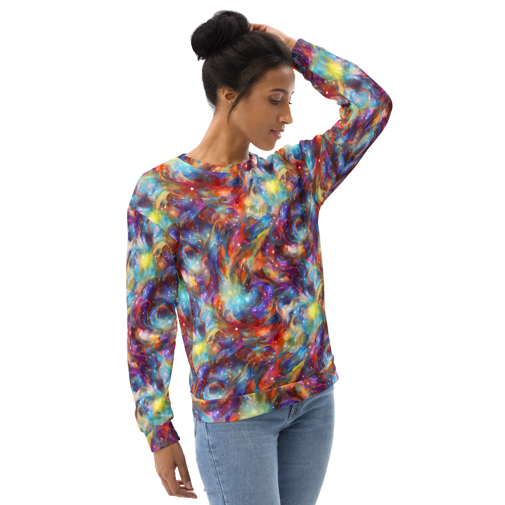 Esao's Eddies on Sweatshirt — Right Front