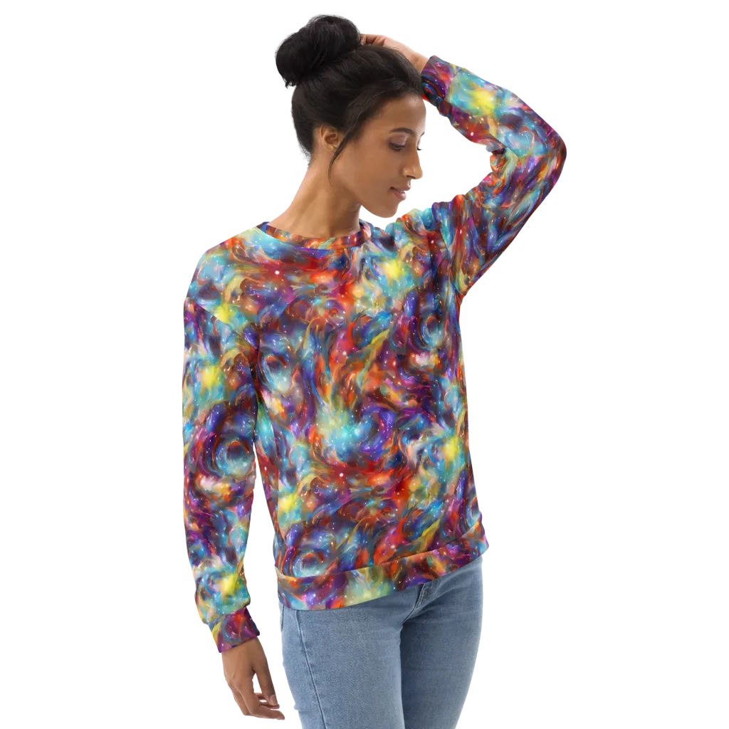 Esao's Eddies on Sweatshirt — Right Front