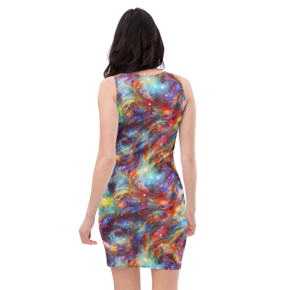 Esao's Eddies on Bodycon Dress — Back