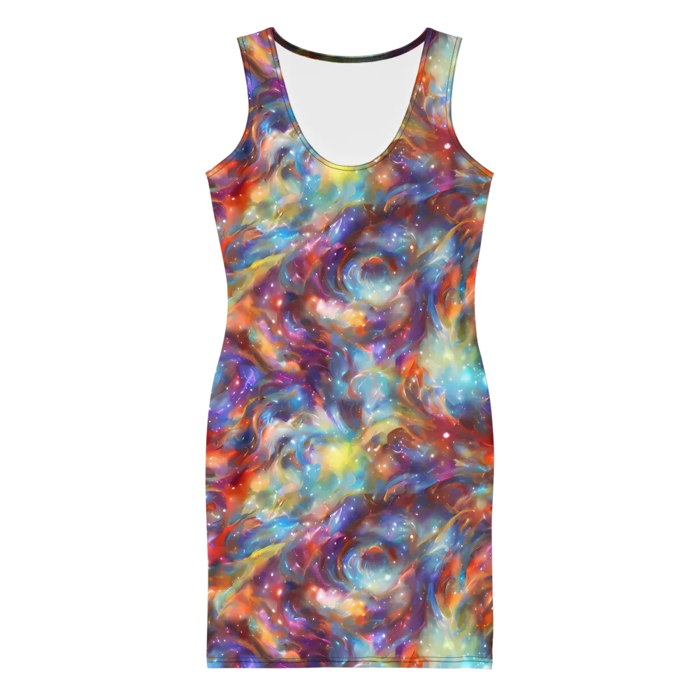 Esao's Eddies on Bodycon Dress — Front