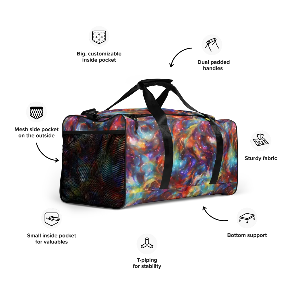 Esao's Eddies on Duffle Bag — Right Front