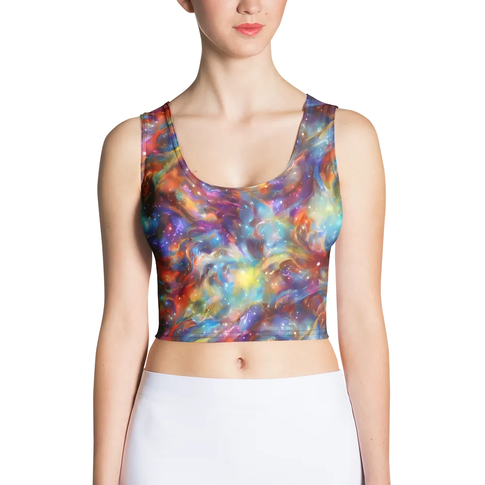 Esao's Eddies on Crop Top — Front