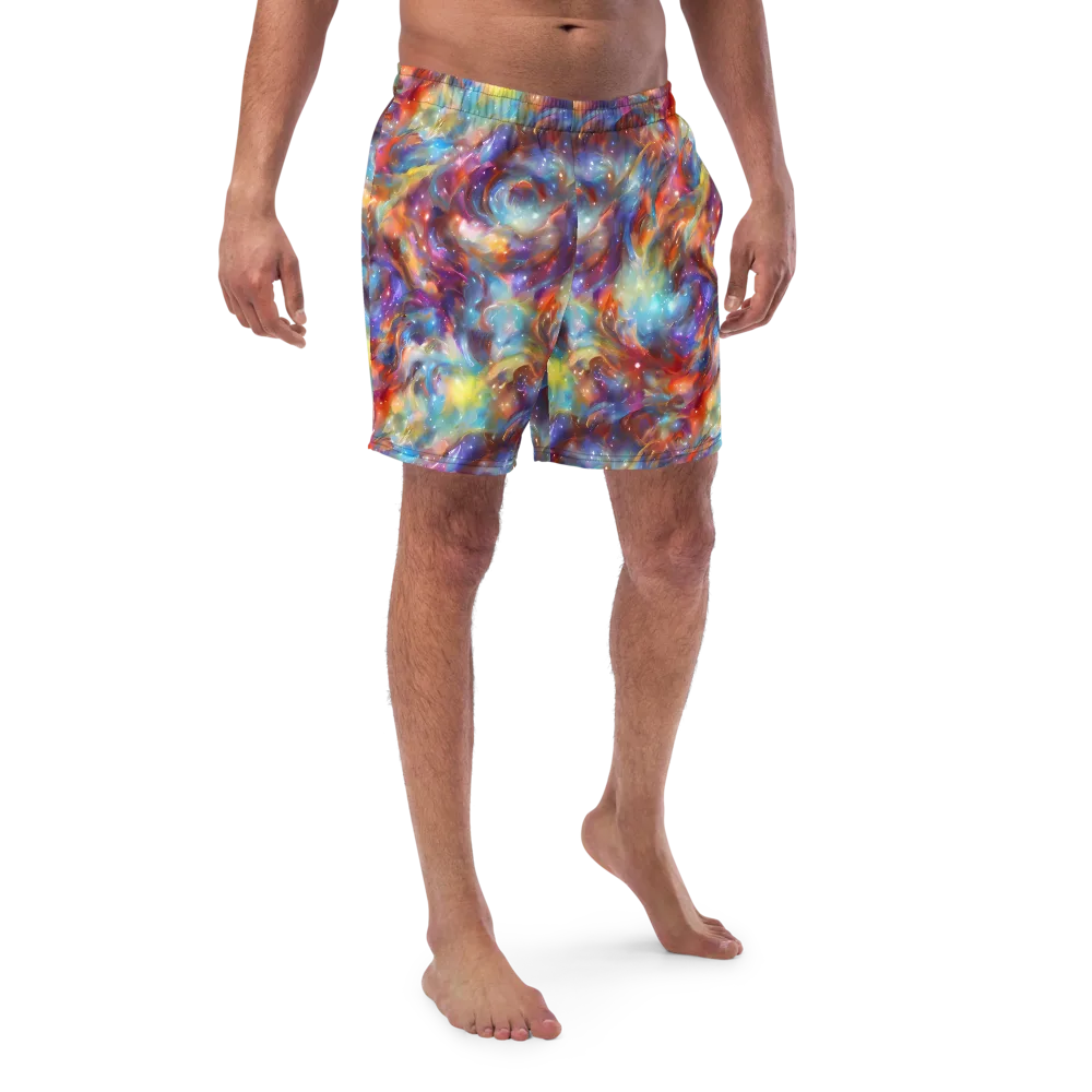 Esao's Eddies on Swim Trunks — Front