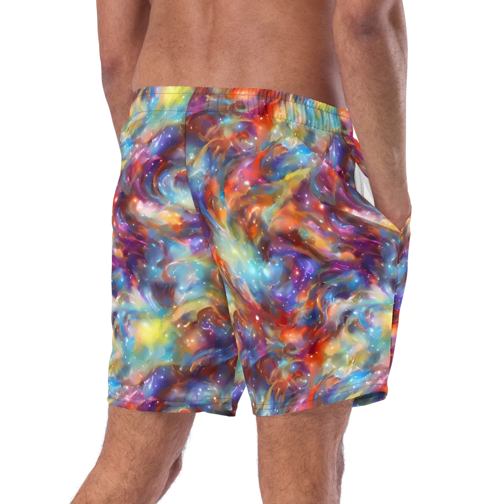Esao's Eddies on Swim Trunks — Right Back