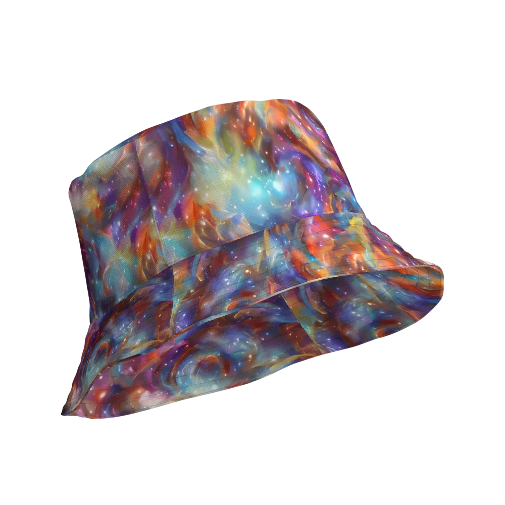 Esao's Eddies on Reversible Bucket Hat — Product details Outside