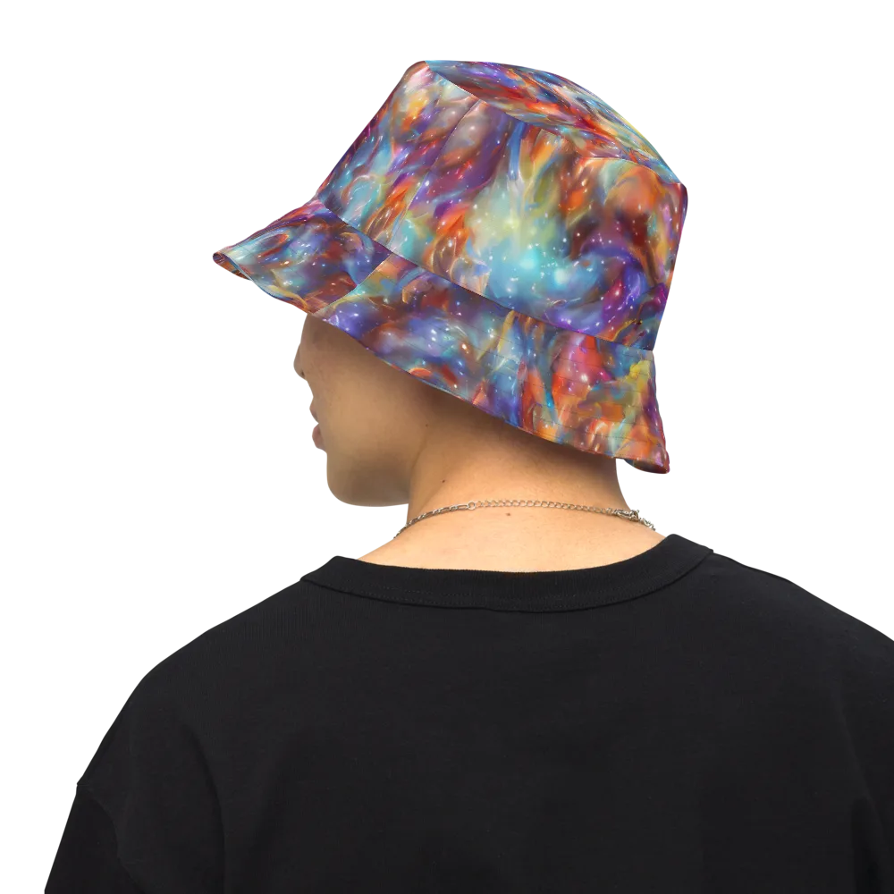 Esao's Eddies on Reversible Bucket Hat — Back Inside