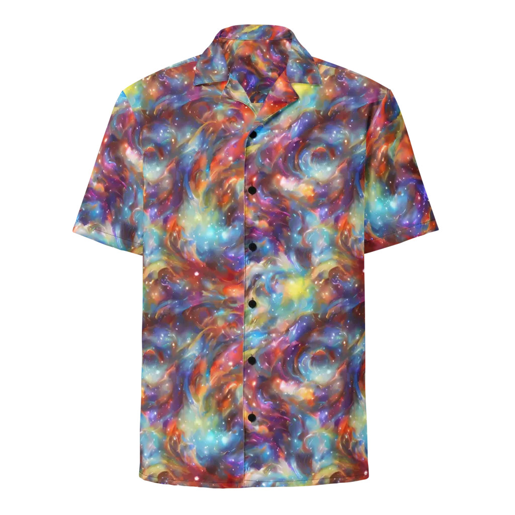 Esao's Eddies on Button Shirt — Front