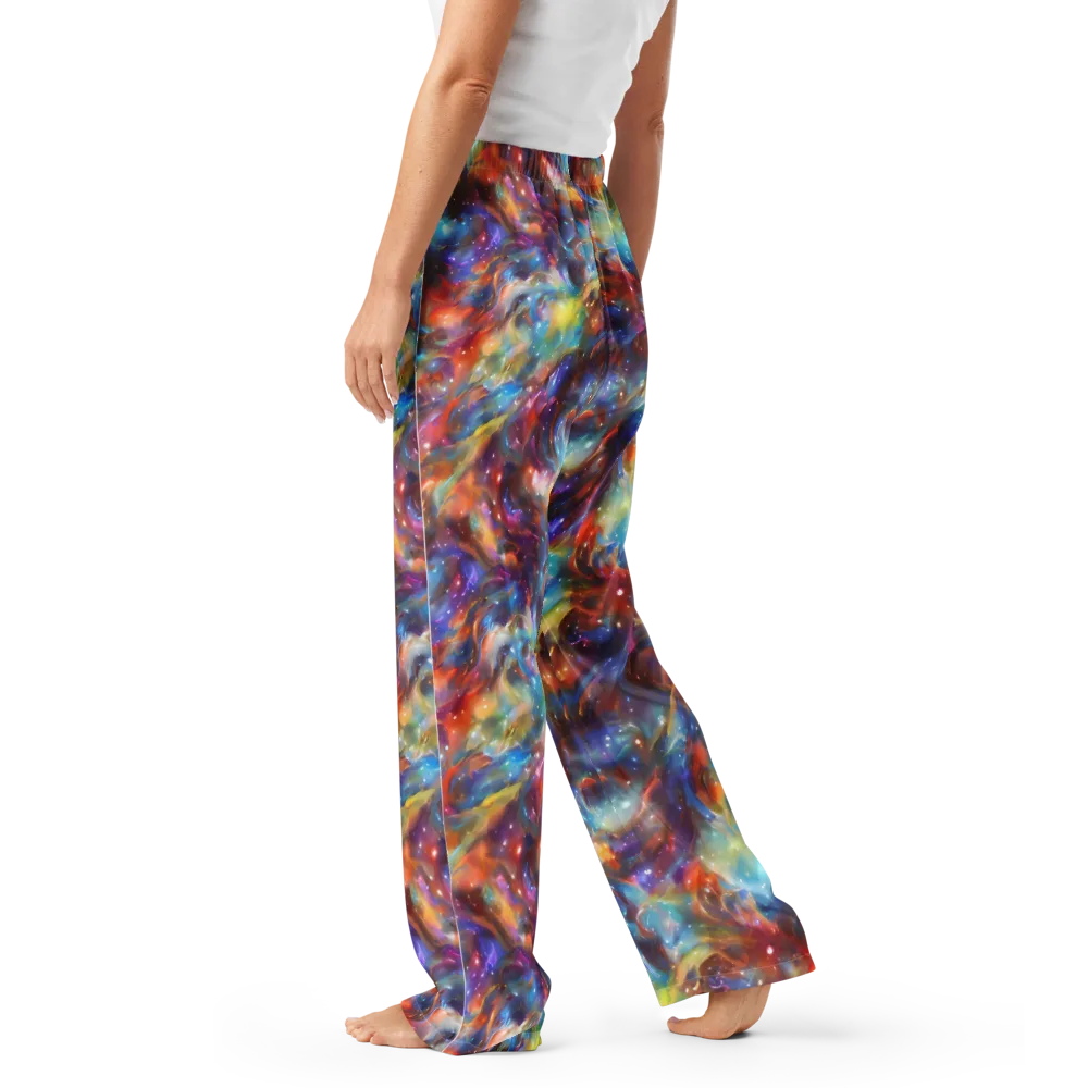 Esao's Eddies on Women's Pajama Pants — Left