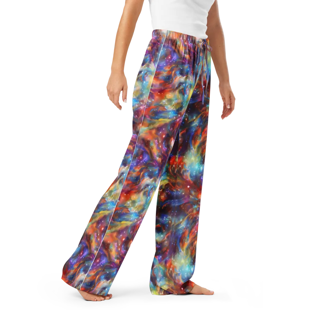 Esao's Eddies on Women's Pajama Pants — Right Front