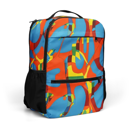 Fire Ocean Fusion on a Utility Backpack
