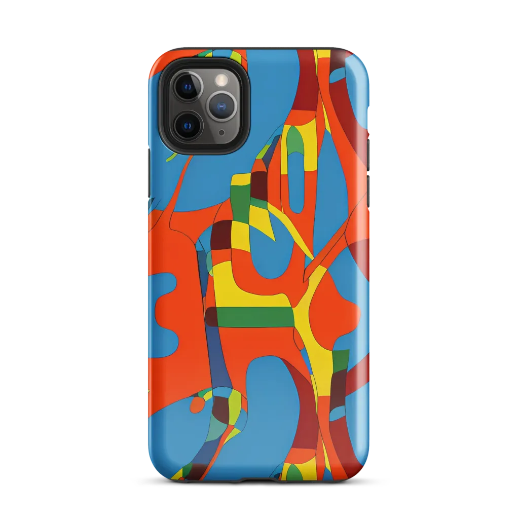 Fire Ocean Fusion on Tough Case for iPhone® — Front
