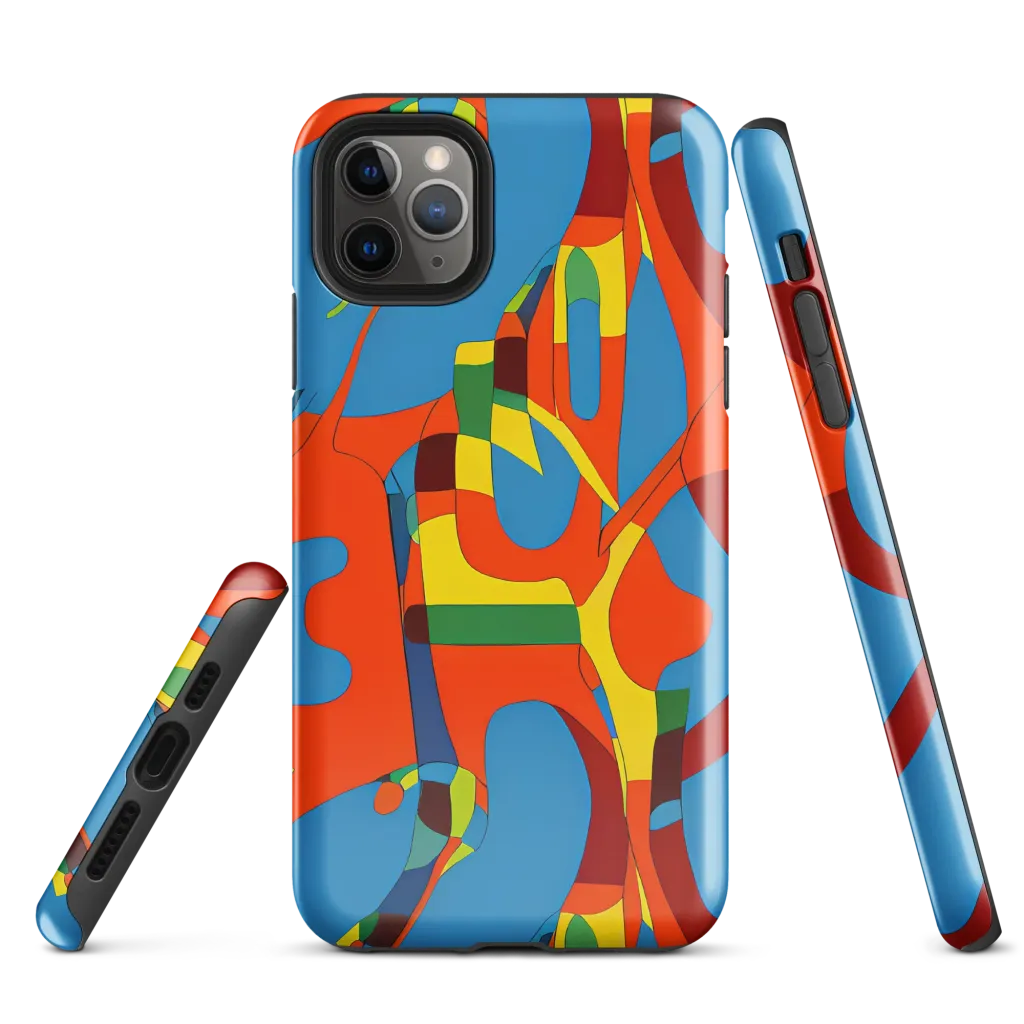 Fire Ocean Fusion on Tough Case for iPhone® — Front