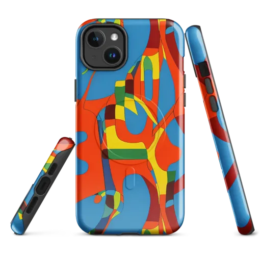 Fire Ocean Fusion on a MagSafe Tough Case for iPhone®