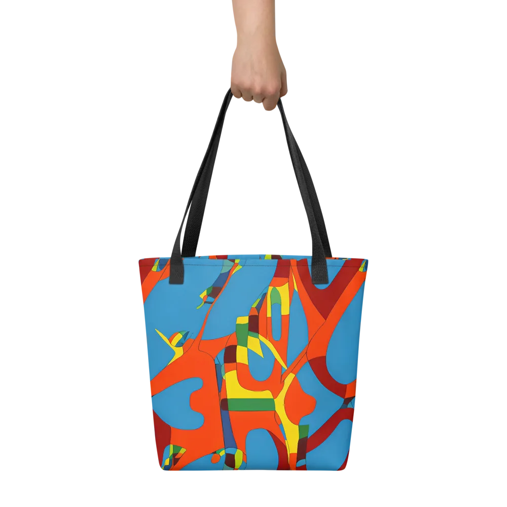 Fire Ocean Fusion on Tote Bag — Front