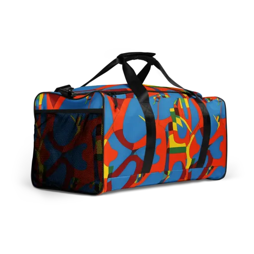 Fire Ocean Fusion on a Duffle Bag