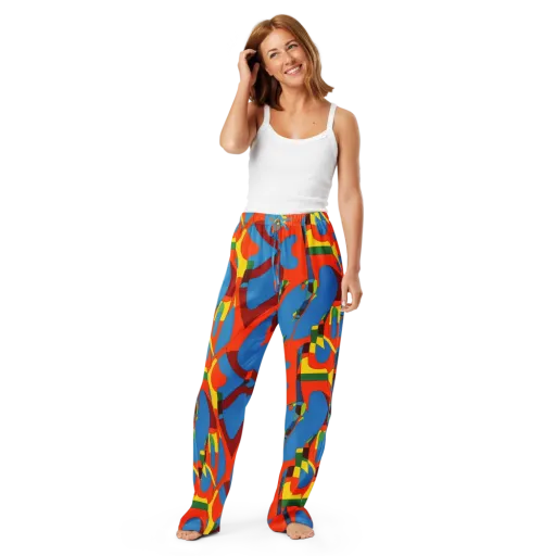 Fire Ocean Fusion on a Women's Pajama Pants