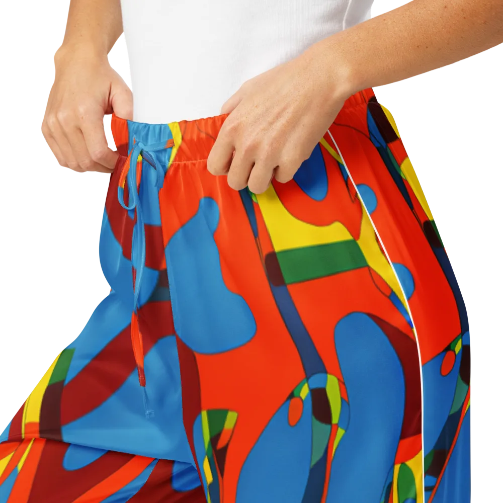 Fire Ocean Fusion on Women's Pajama Pants — Product details