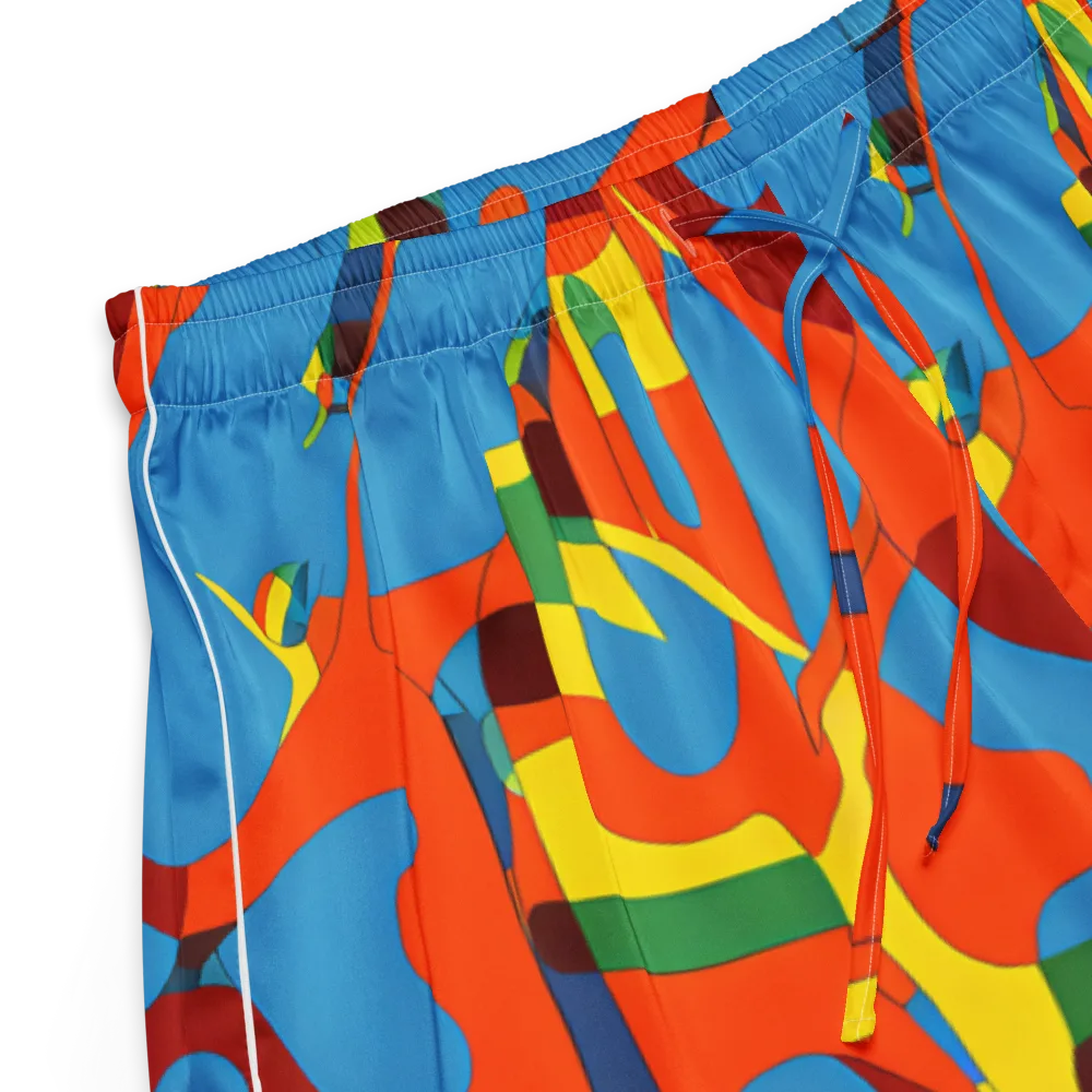 Fire Ocean Fusion on Women's Pajama Shorts — Product details
