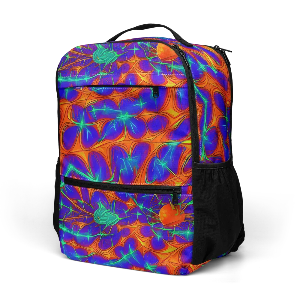 Nebula Tides on Utility Backpack — Left Front