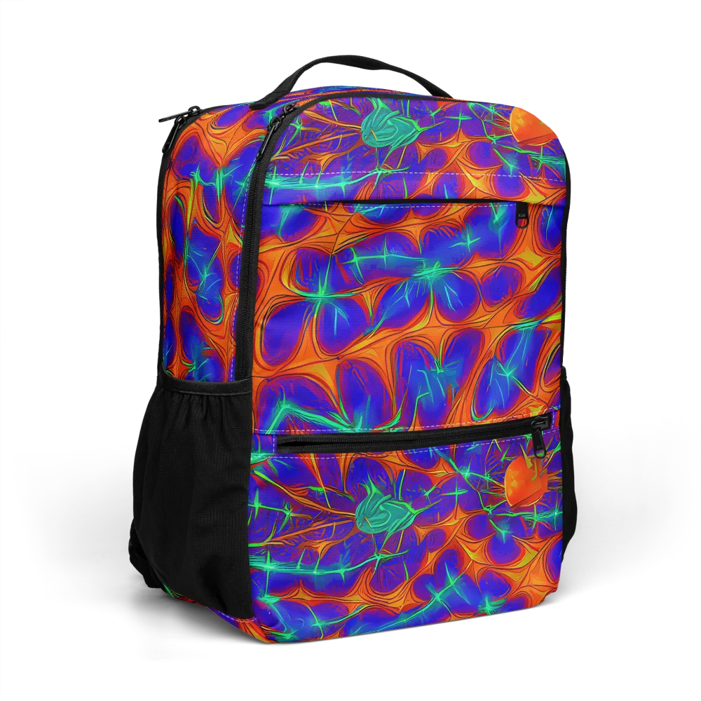 Nebula Tides on Utility Backpack — Right Front