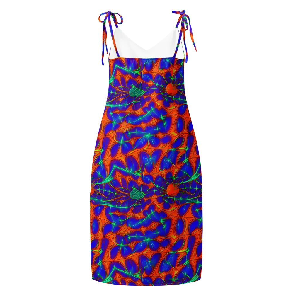 Nebula Tides on Slip Dress — Back