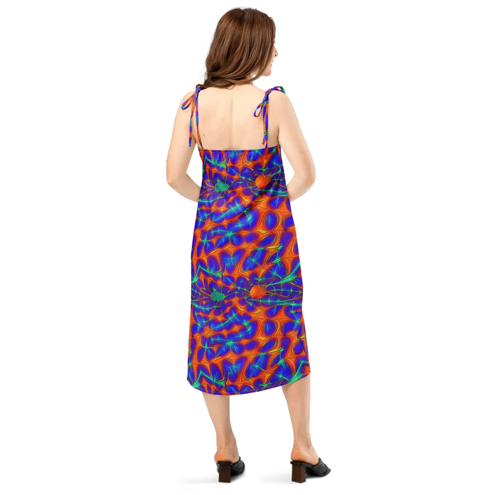 Nebula Tides on Slip Dress — Back