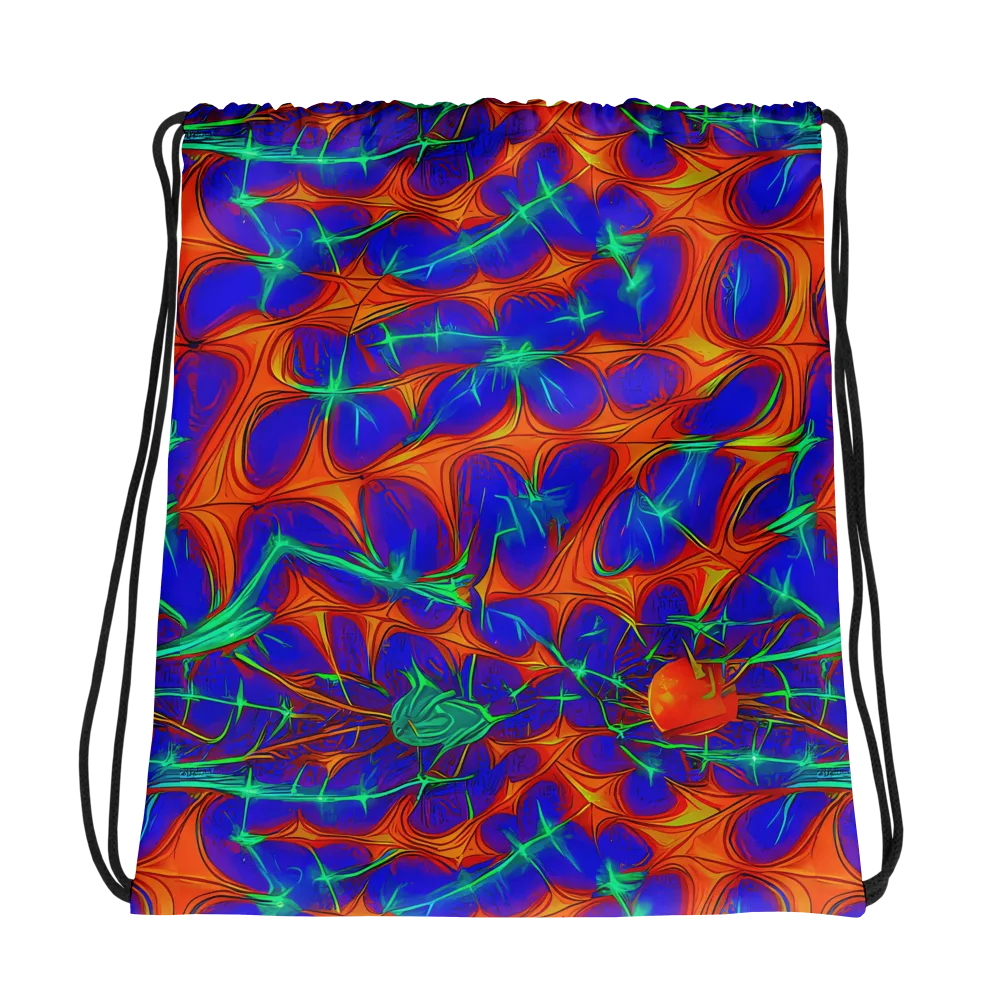 Nebula Tides on Drawstring Bag — Photo