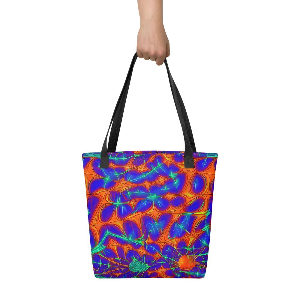 Nebula Tides on Tote Bag — Front