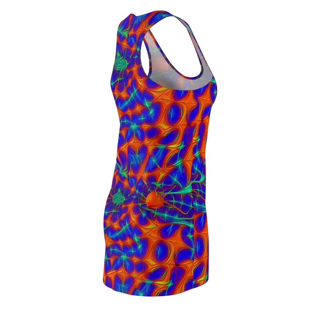 Nebula Tides on Racerback Dress — Back Side