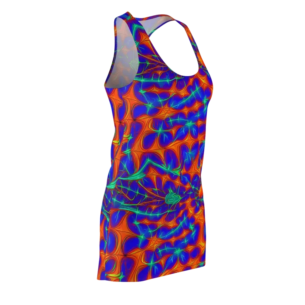 Nebula Tides on Racerback Dress — Front Side