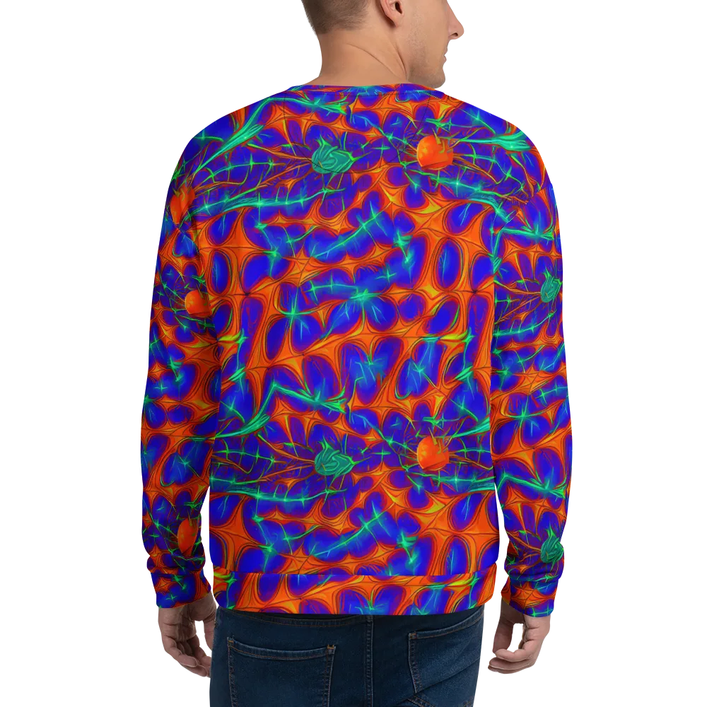 Nebula Tides on Sweatshirt — Back