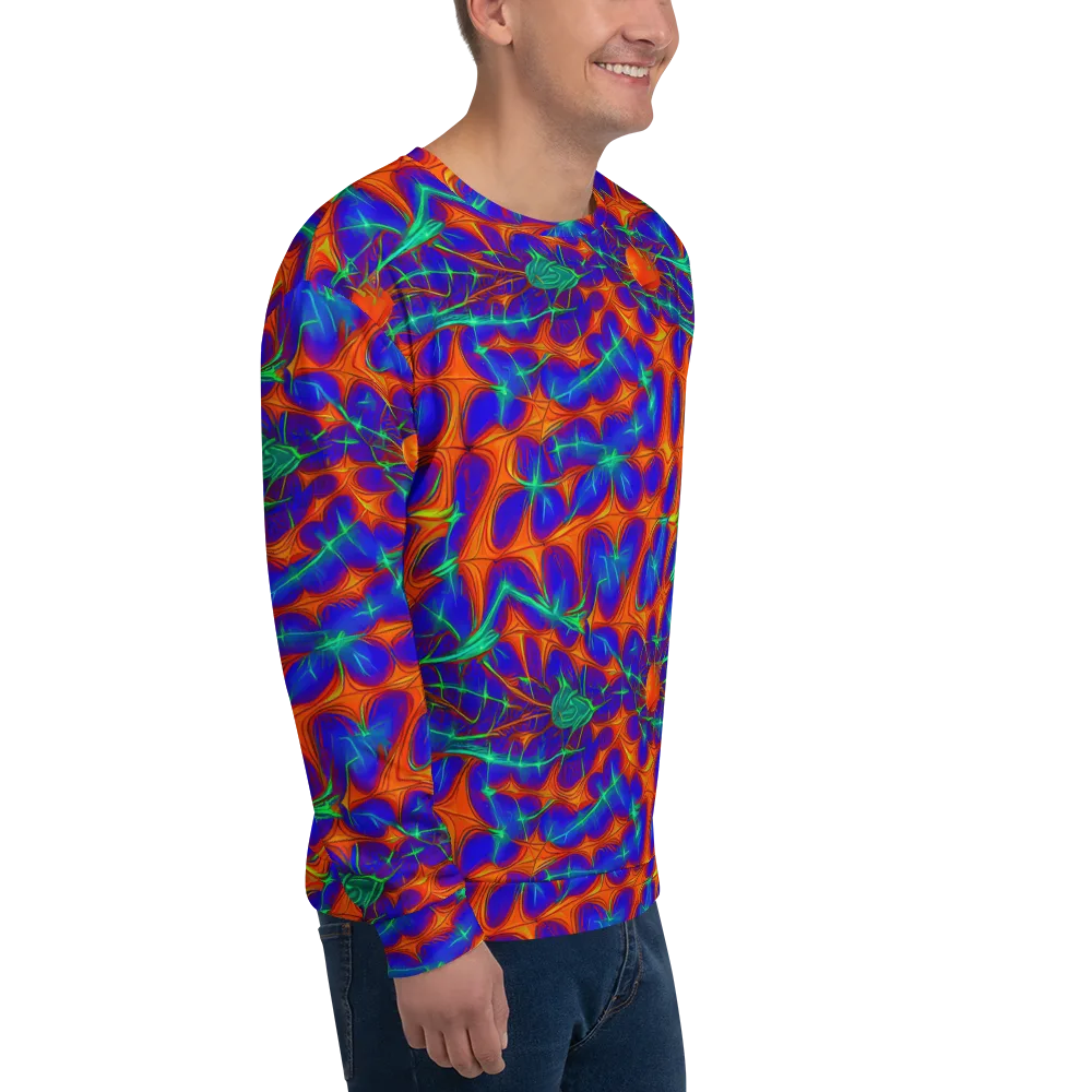 Nebula Tides on Sweatshirt — Right Front