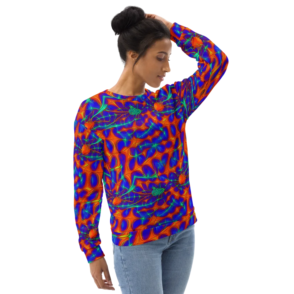 Nebula Tides on Sweatshirt — Right Front