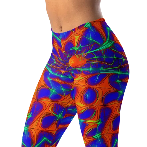 Nebula Tides on a Leggings