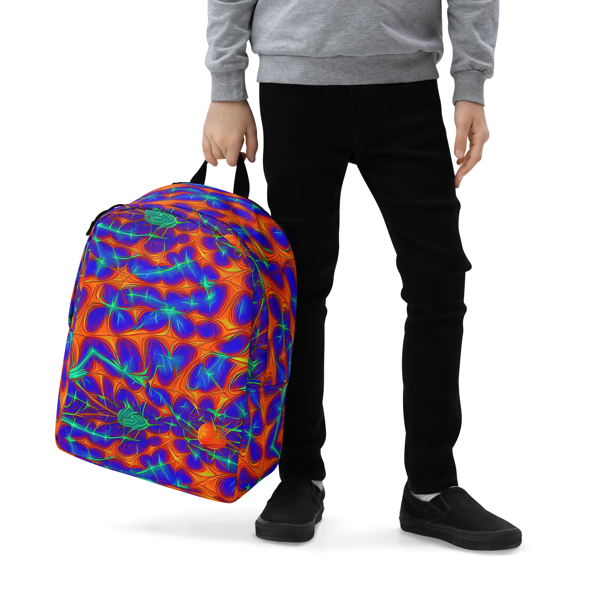 Nebula Tides on Minimalist Backpack — Zoomed-in