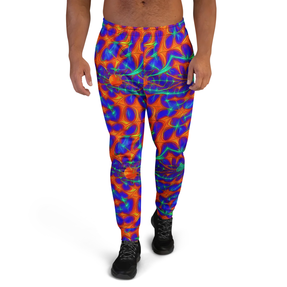 Nebula Tides on Men's Joggers — Front