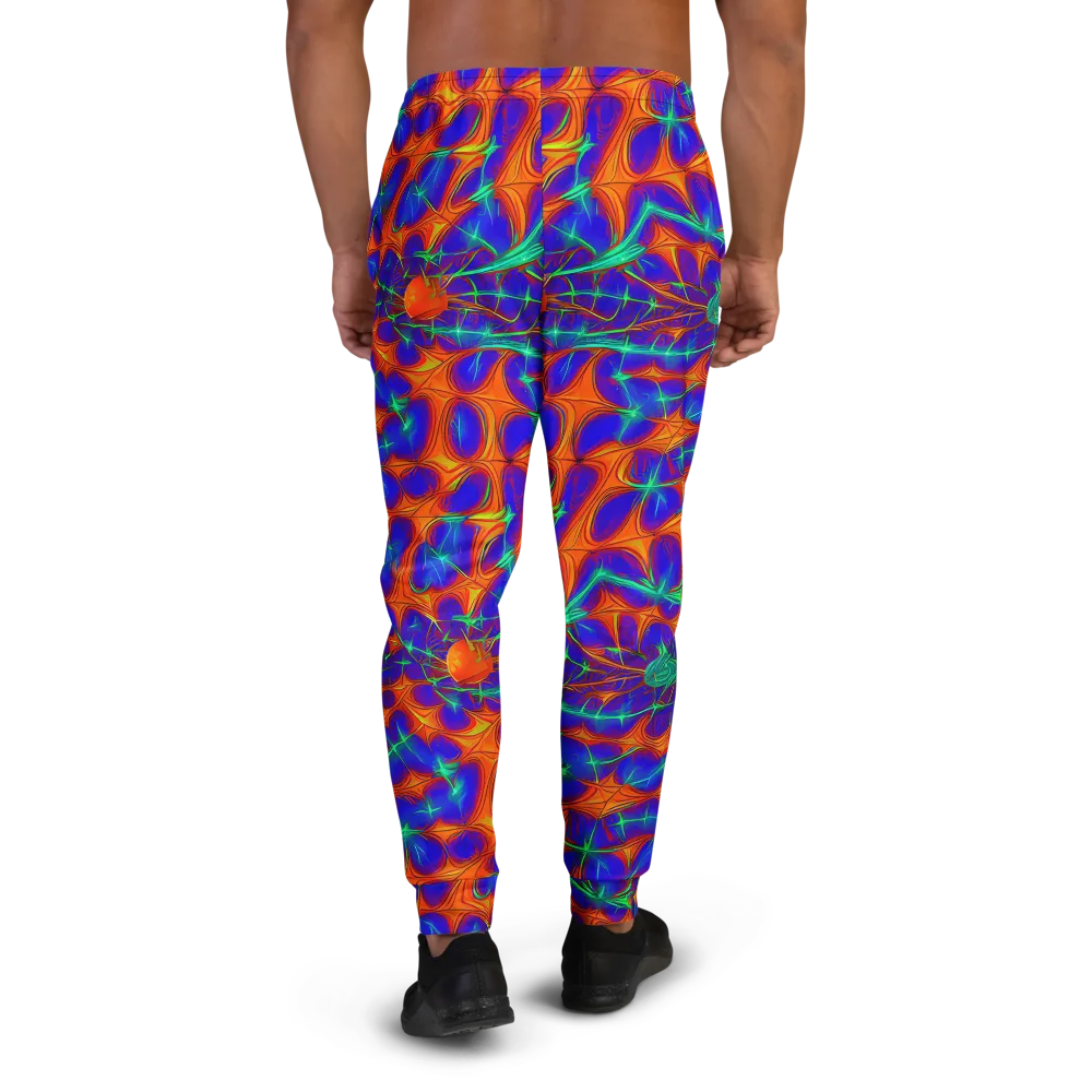 Nebula Tides on Men's Joggers — Back