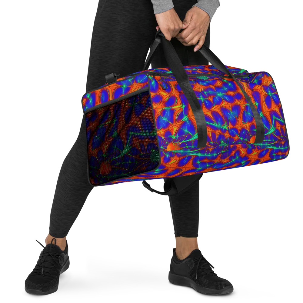 Nebula Tides on Duffle Bag — Right Front