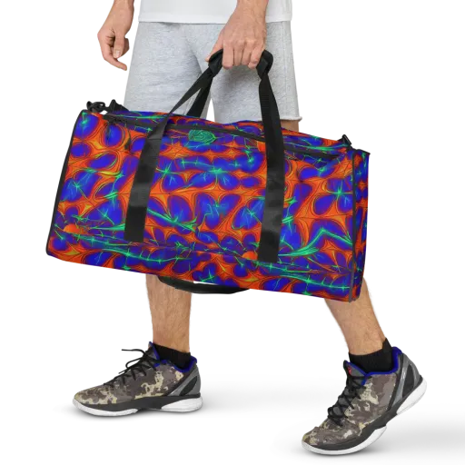 Nebula Tides on a Duffle Bag