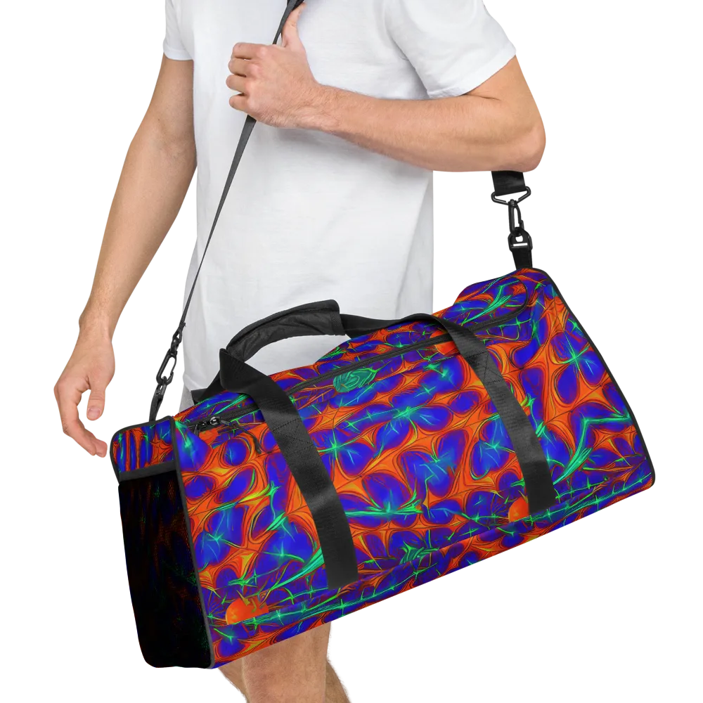 Nebula Tides on Duffle Bag — Right Front