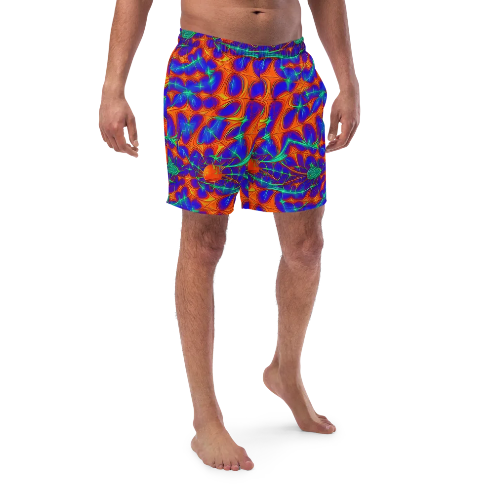 Nebula Tides on Swim Trunks — Front