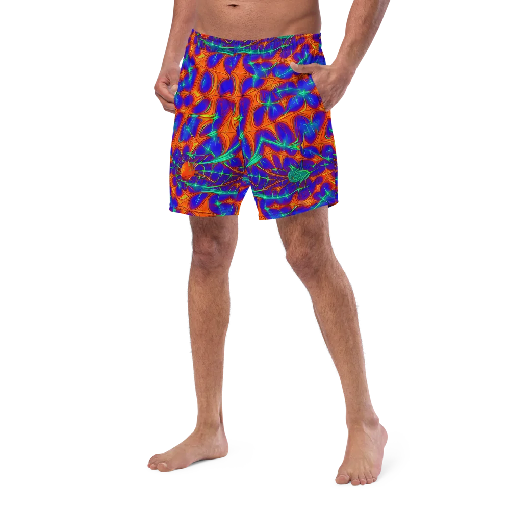 Nebula Tides on Swim Trunks — Left Front