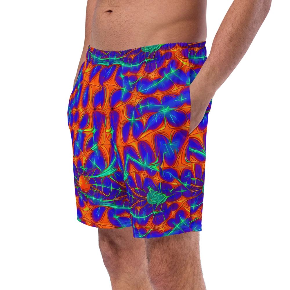 Nebula Tides on Swim Trunks — Left Front