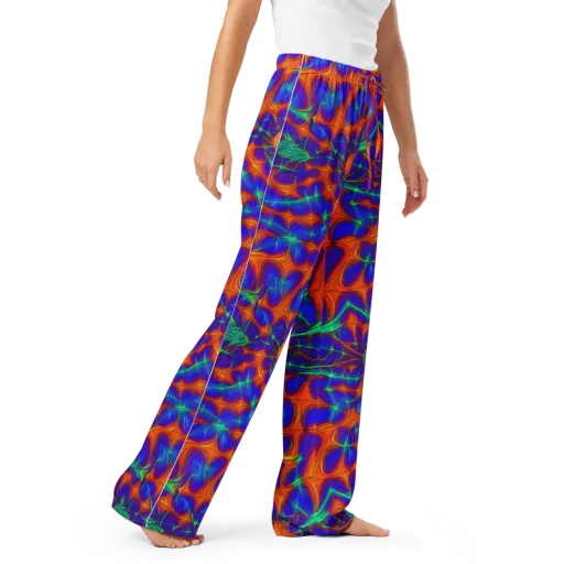 Nebula Tides on a Women's Pajama Pants
