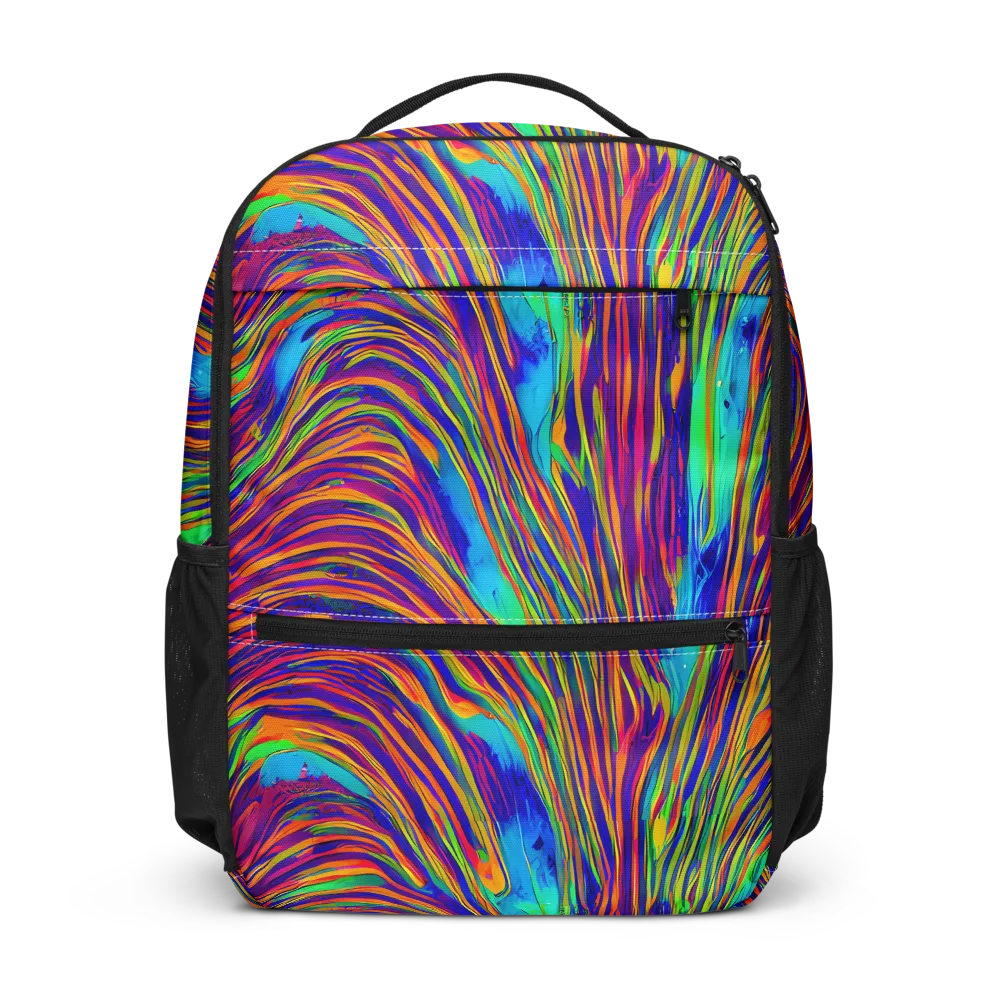 Lux Waves on Utility Backpack — Front