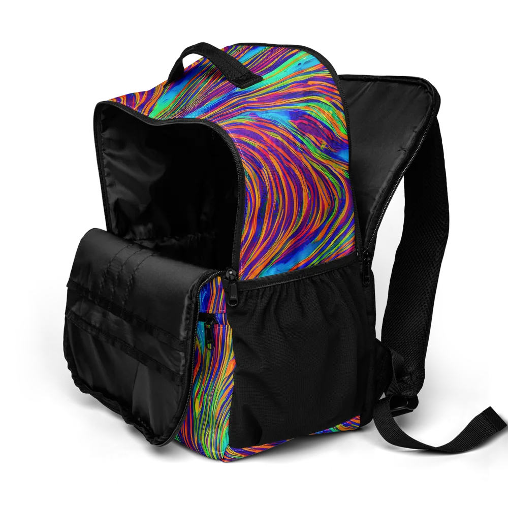 Lux Waves on Utility Backpack — Product details 2