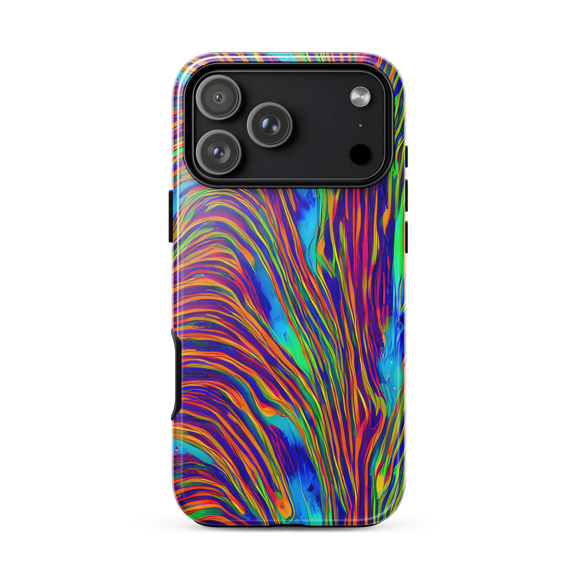 Lux Waves on Tough Case for iPhone® — Front