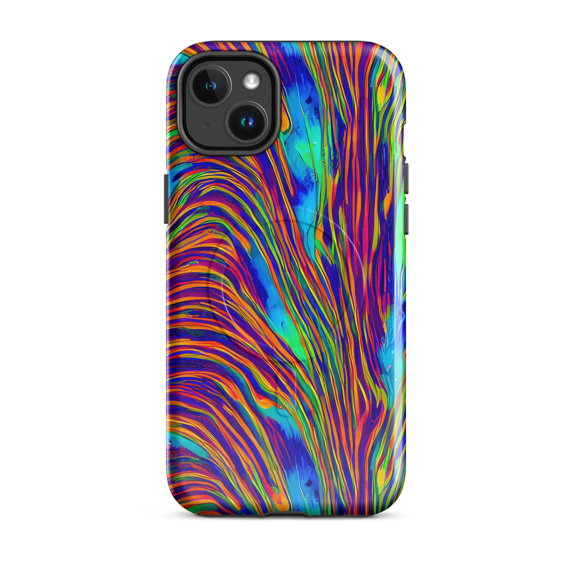Lux Waves on MagSafe Tough Case for iPhone® — Front