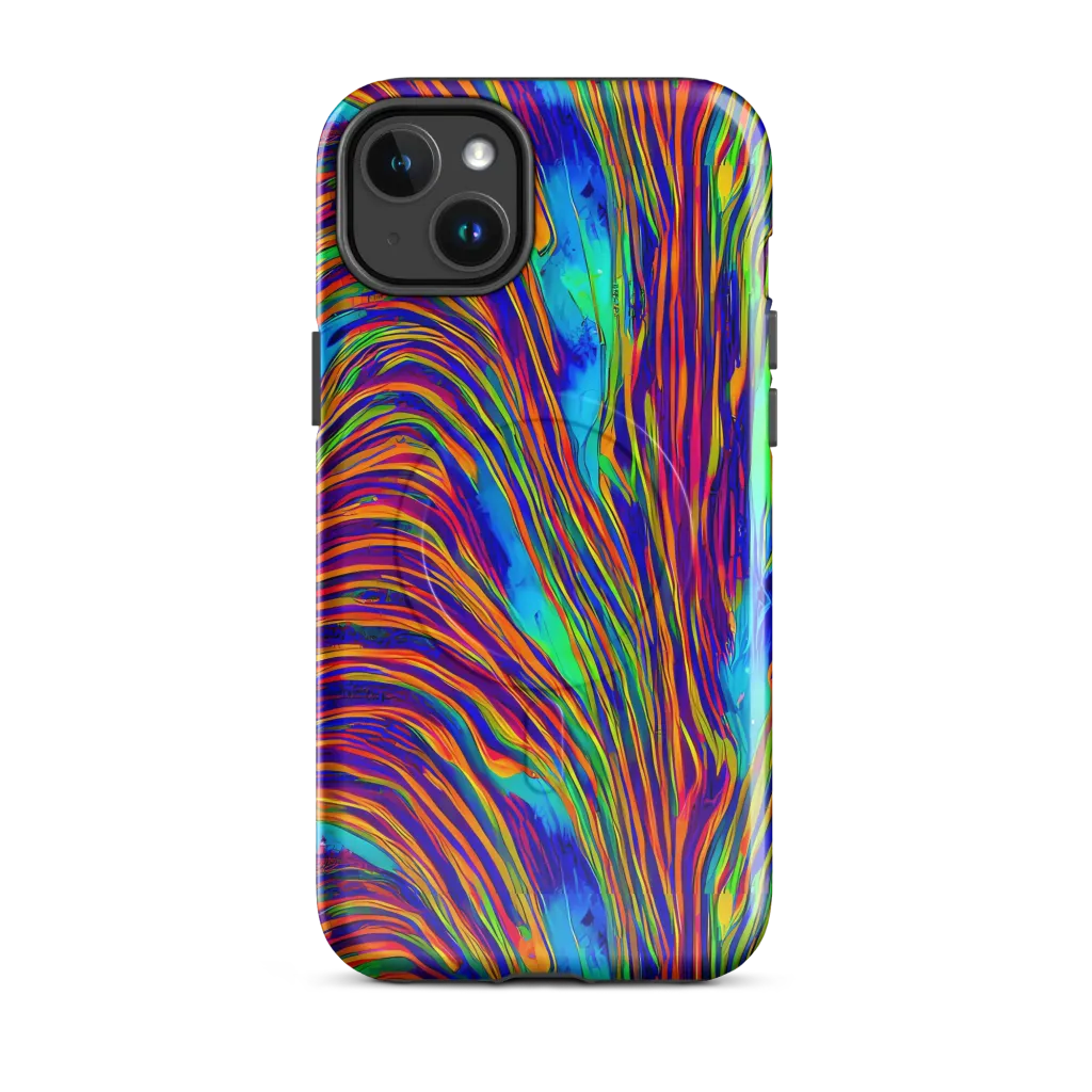Lux Waves on MagSafe Tough Case for iPhone® — Front