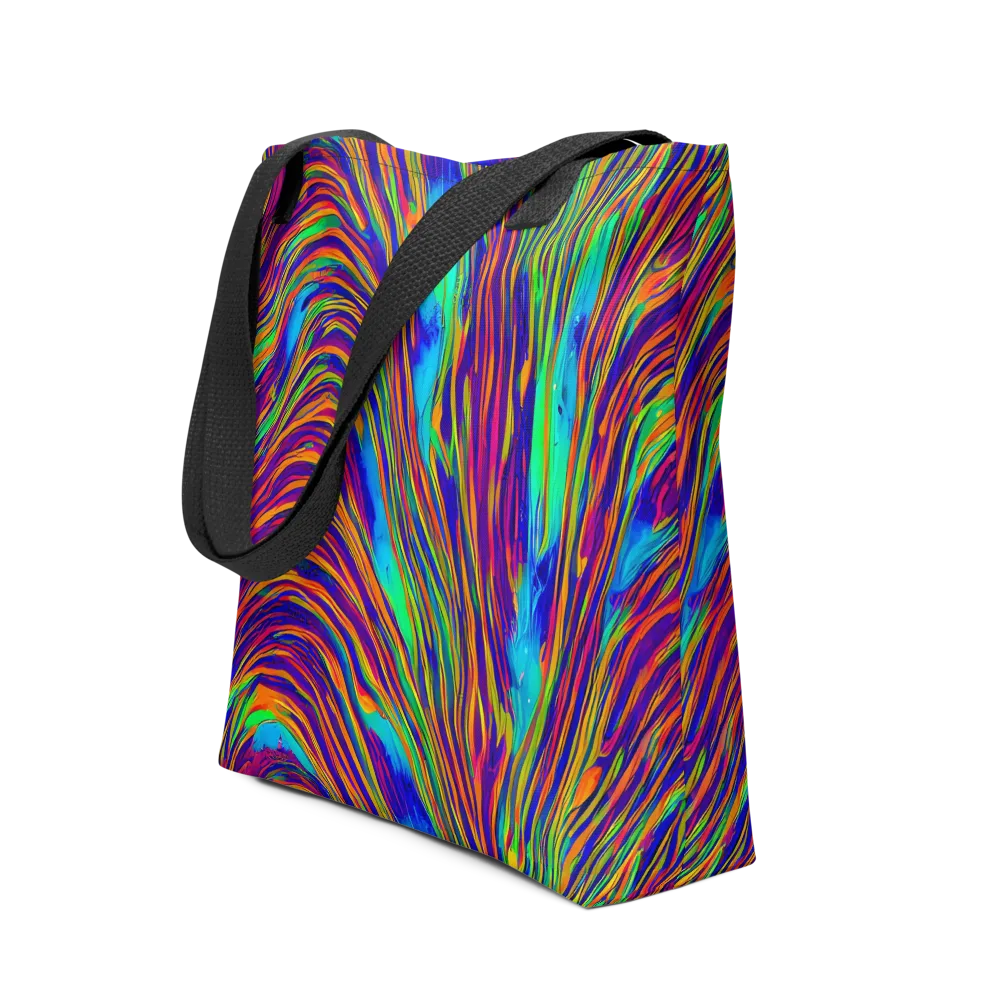 Lux Waves on Tote Bag — Front